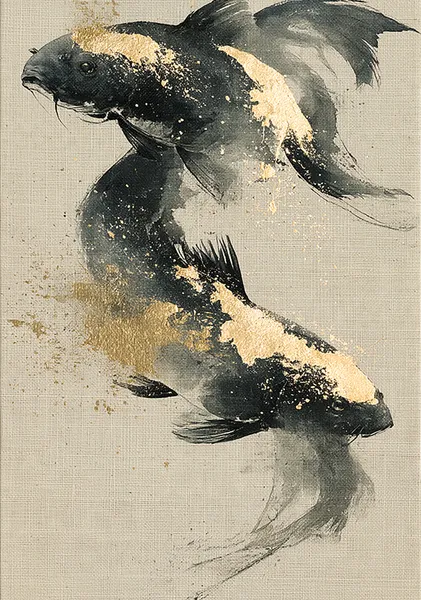 SUMI-墨- Golden Koi - Ck