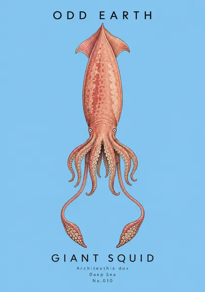 GIANT SQUID — No.010 - OOD EARTH