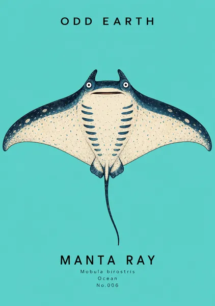MANTA RAY — No.006 - OOD EARTH