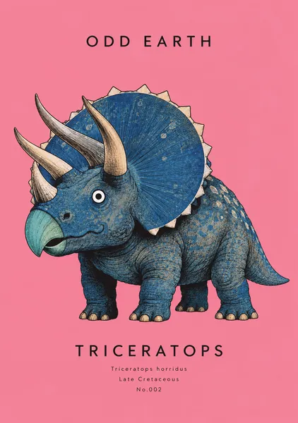 TRICERATOPS — No.002 - OOD EARTH