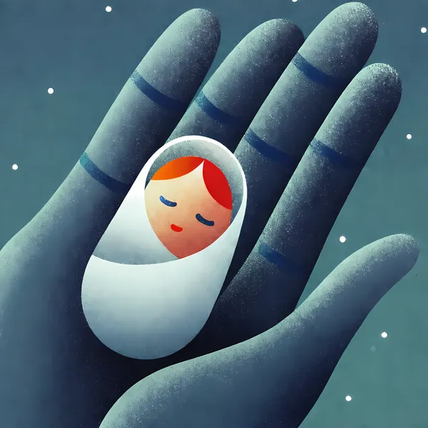 The Birth of Issun-boshi - 安倍川五平
