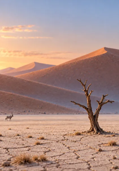 Desert Silence｜ナミブ砂漠の朝 - rin_travel.research