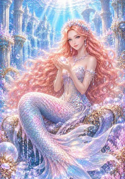 レムリア 人魚の女神アリア ― 心の声を自由に表現して   Aria, Lemurian Mermaid Goddess – Give Voice to Your Heart - 泊真理子