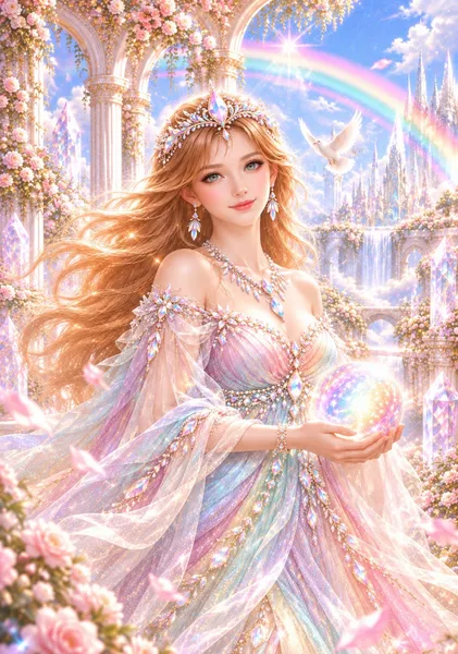 レムリア 虹の女神アーサ ― あなたらしい色で輝いて   Artha, Lemurian Goddess of the Rainbow – Let Your True Colors Shine - 泊真理子
