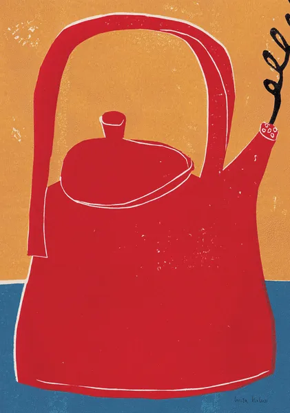 Red Teapot - Luiza Holub