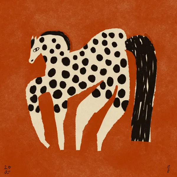 Brown Spotted Horse - Enikő Eged