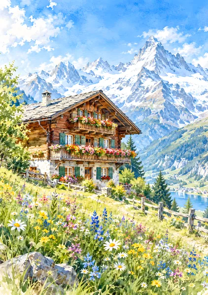 Alpine Chalet - HIRUHA