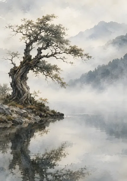 Zen and the Lake - HIRUHA