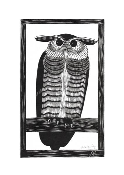Horned Owl - Samuel Jessurun de Mesquita