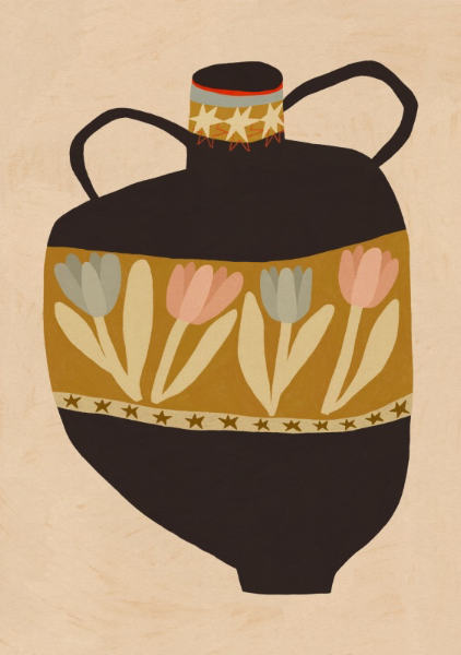 Black Vase - Sophie Deller
