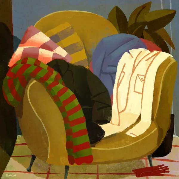 bedroom chair - marco marella