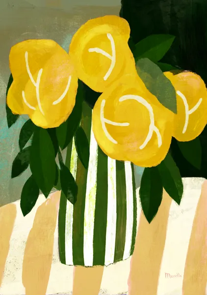 yellow flowers - marco marella