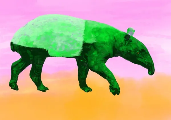 Malayan_Tapir_01 - itsuki_painter