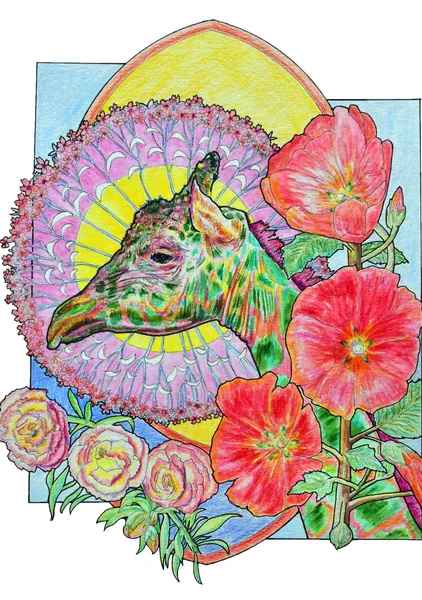 Giraffe_Mucha_limited - itsuki_painter