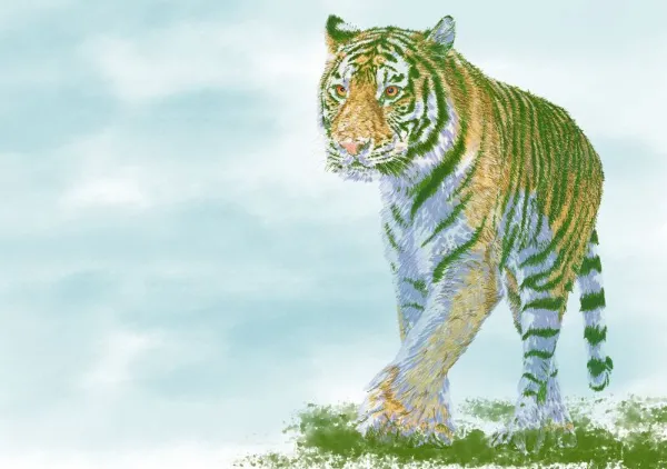Tiger_04 - itsuki_painter
