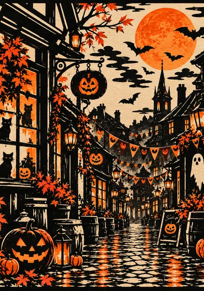Halloween Night in Old Japan - NATSUKASHI
