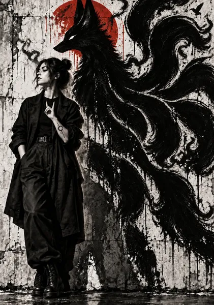 Guardian of the Black Fox — 黒狐の守護者 - NATSUKASHI