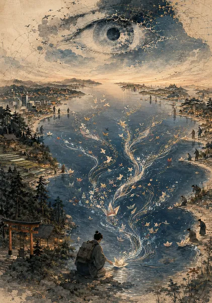 The Circular Eye, the Winged Boat - NATSUKASHI