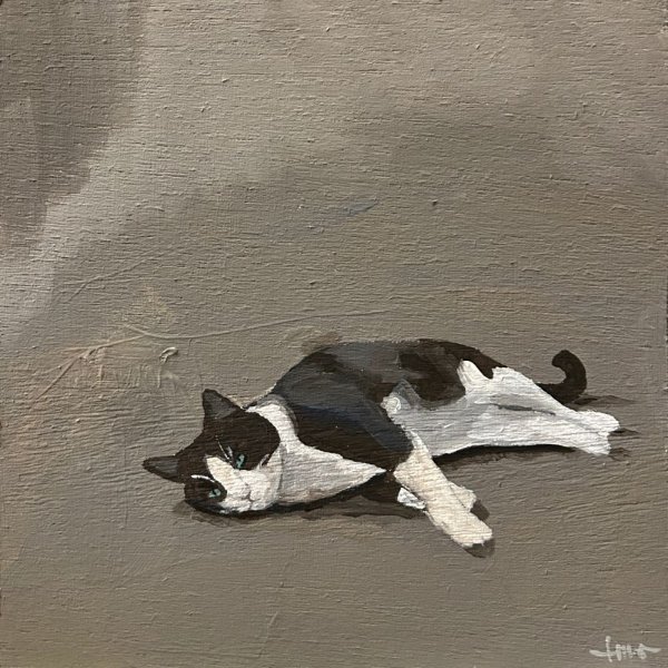 Resting Cat - Brücke