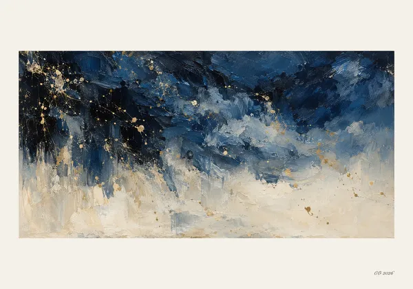 藍の雷雨 III / Indigo Storm III - CO