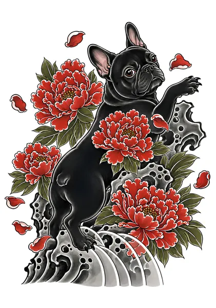 Frenchie & Peony001 - DOGGIES