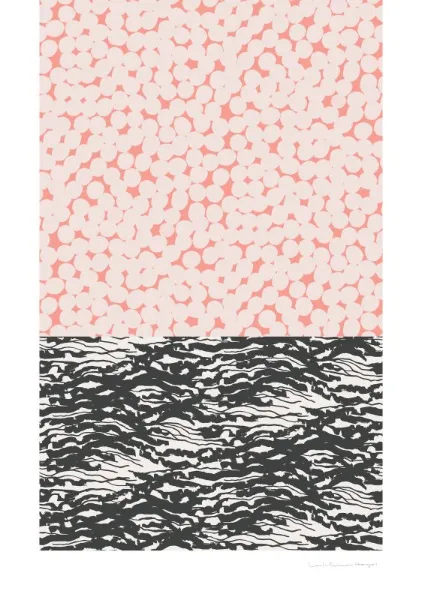 Horizon Collage, pink - Leila Simon Hayes