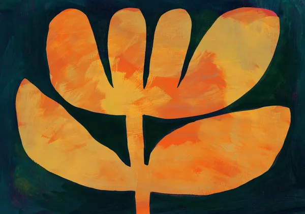 Orange Flower - Sophia Sky