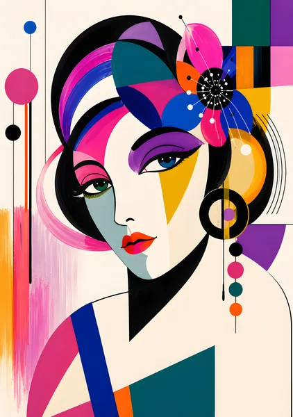 Abstract Lady #9 - Enouon