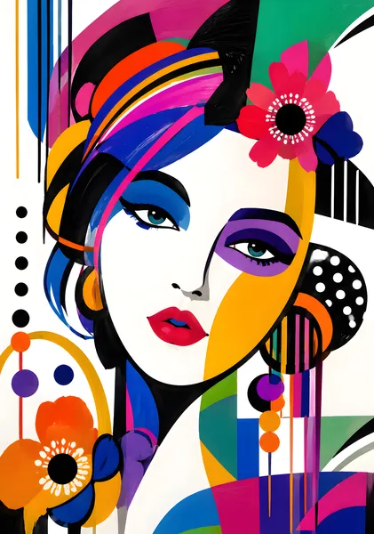Abstract Lady #13 - Enouon