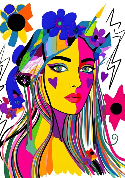 Abstract Lady #8 - Enouon