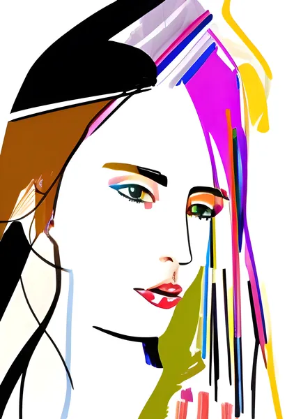 Abstract Lady #2 - Enouon