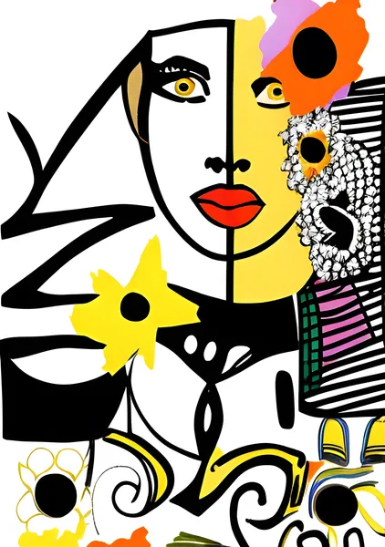 Abstract Lady #4 - Enouon