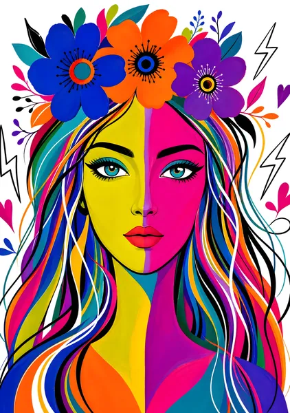 Abstract Lady #12 - Enouon