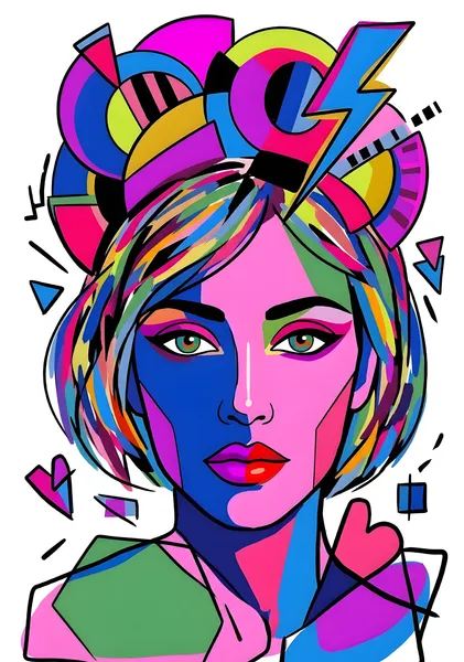 Abstract Lady #10 - Enouon