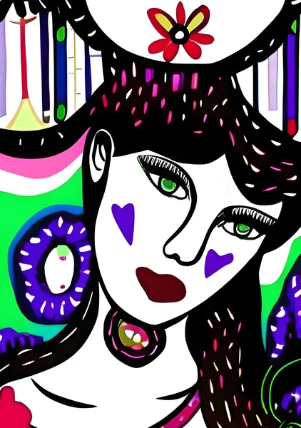 Abstract Lady #6 - Enouon