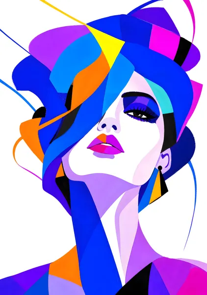 Abstract Lady #11 - Enouon