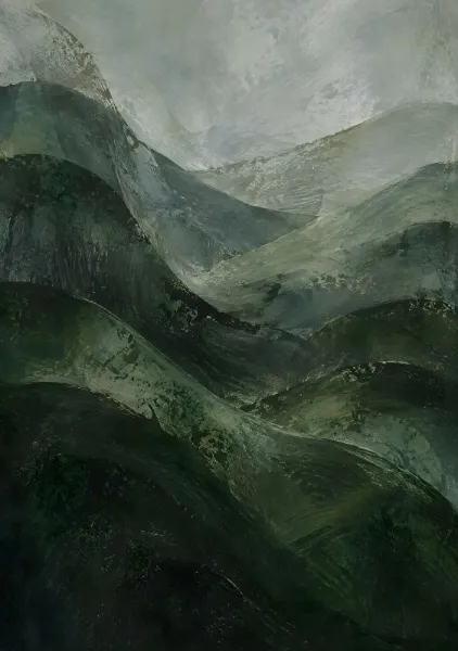 苔とスモークの手触り - Yoko Nishi