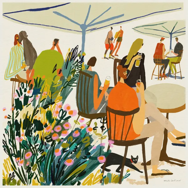 A Table in the Sun - andi galandauer