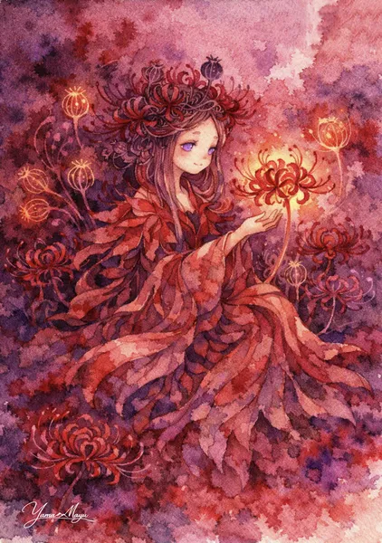緋衣の姫と曼珠灯 - YamaMayu