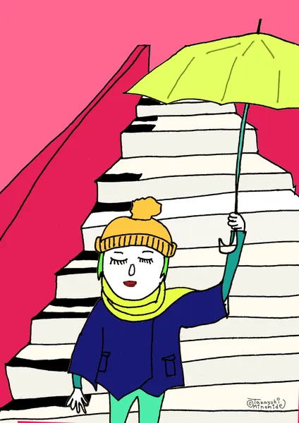 piano umbrella girl. - ミナミデタカユキ