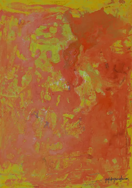 abstract red - Yuki-ru（山川由紀子）