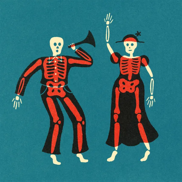 Dancing Skeletons - Becky Mann