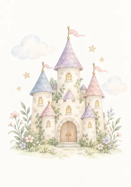 Baby Dragon Nursery – Pastel Fairytale Castle｜パステルカラーのおとぎ話のお城 - TAKAHASHI