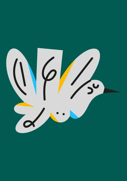 White Dove. A Symbol of Peace	 - Pablo Ferreira