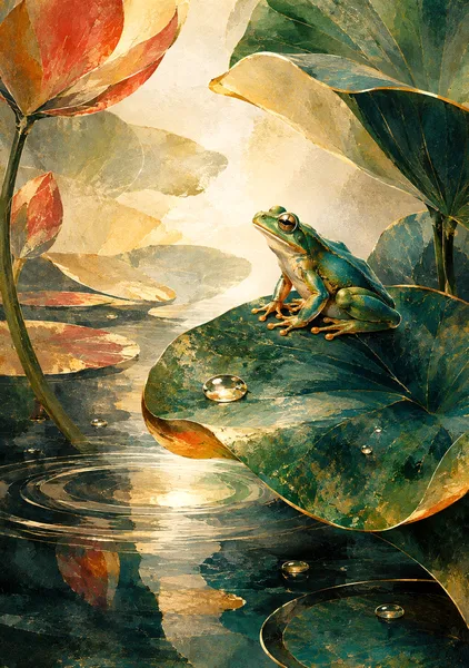 The Little Keeper of Still Waters — 静かな水辺の小さな守り人 - DaVince