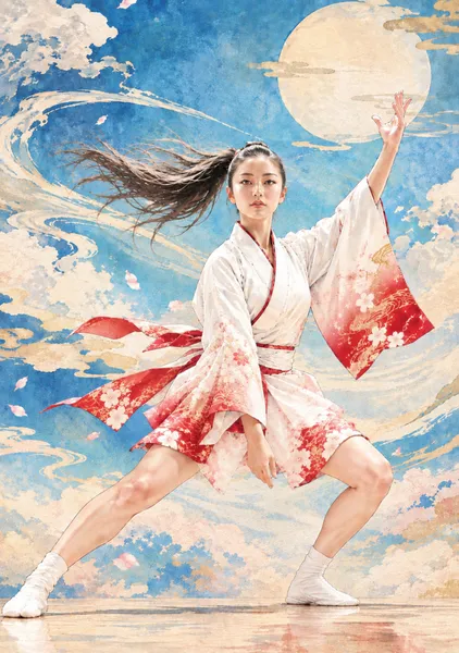 凛と咲く　Blooming with Dignity - 日本の風