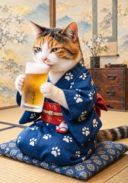 お疲れ様のビール　A Well-Deserved Beer - 日本の風