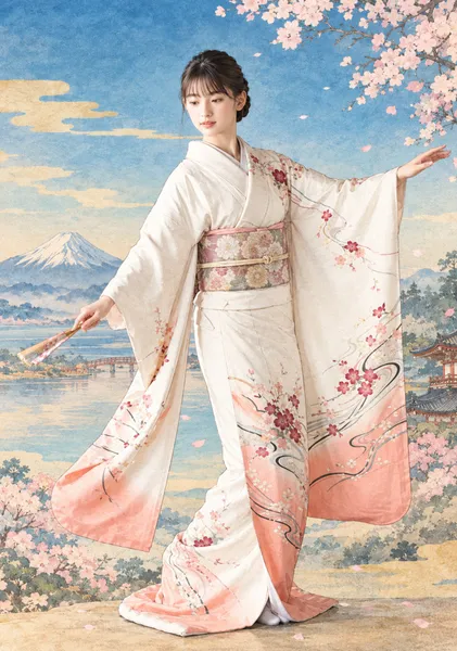 晴れ姿　Festive Attire - 日本の風