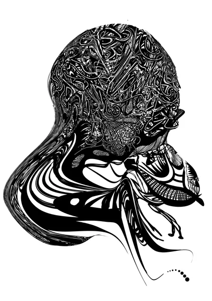 Octopus and Head - kdjj001