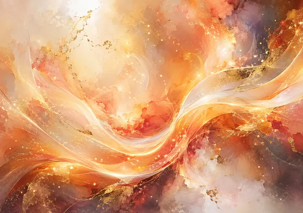 『琥珀の星流』　ーCosmic Amber Vortexー - 陽古